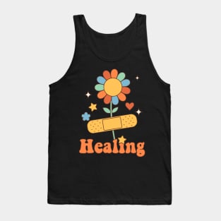 Healing retro vintage 70s style Tank Top